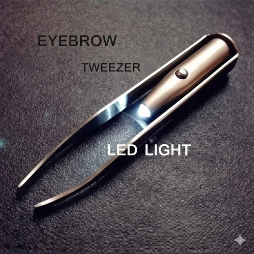 1pc tweezer with led - tweezer, light