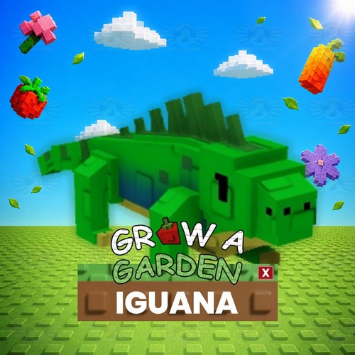 Iguana grow a garden - grow,