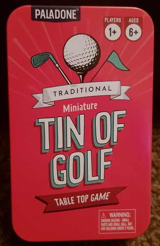 Tin golf hole - golf, in