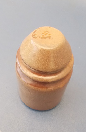 Gpo brown ceramic telegraph - gpo,