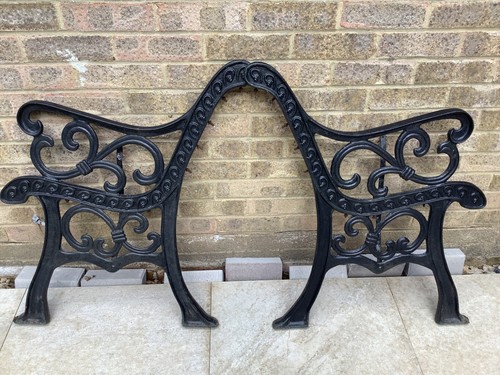 Cast iron garden chair - iron, chair/bench