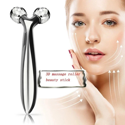 Shaped facial massager - 3d,