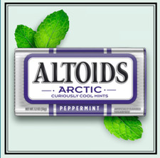 ALTOIDS Arctic Peppermint Cool Mints 34g Tin American Sweets UK Stock BB: 2026