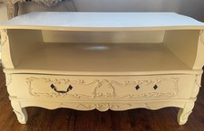 Shabby Chic French Style Tv Unit With Drawer