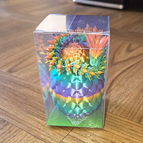 Multi coloured dragon and - multi, 3d