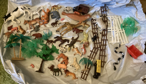 Animal figure bundle - bundle, zoo
