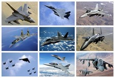 JET FIGHTER PLANE POSTERS -
