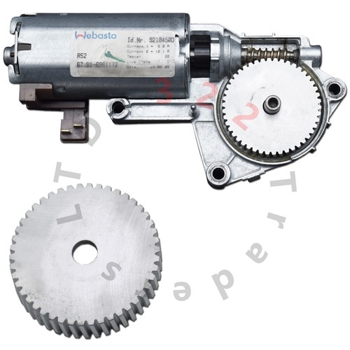 Electric sunroof motor gear - sunroof,