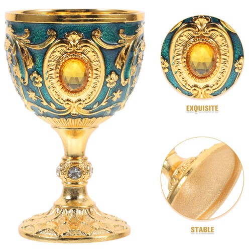 Medieval chalice goblet metal - goblet,