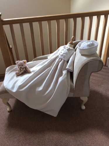 Christening gown romper suit - romper,