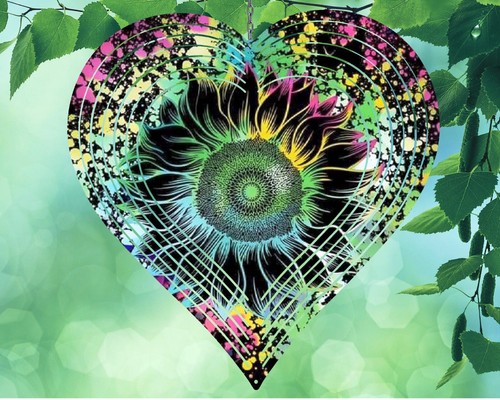 Sunflower heart shaped - heart,