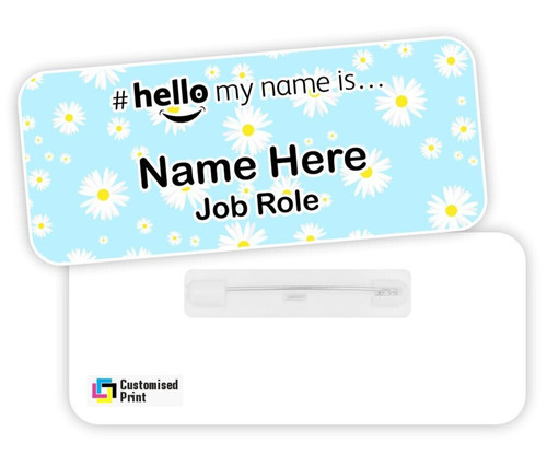 Hello name badge - hello, my