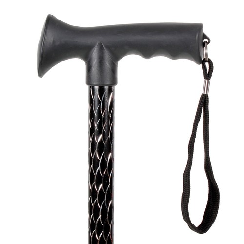 Ladies engraved black rose - ladies,