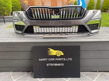 Skoda Octavia IV RS VRS 2019- Front Bumper Genuine 