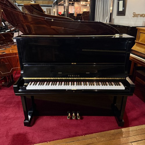 Yamaha upright piano black - upright,