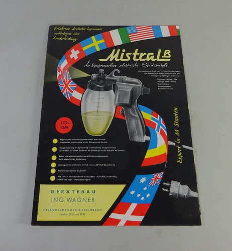 Mistral electric spray gun - electric,