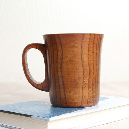 200ml drinking mug wooden - drinking,