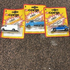 Vintage Corgi Cars X3 1984
