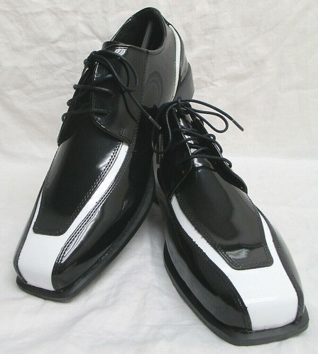 Tuxedo men shoes spats - tuxedo, retro