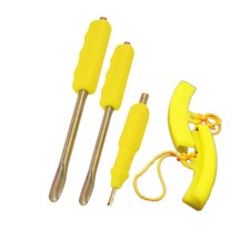 5Pc Motorcycle Wheel Tire Replace Lever Spoon Rim Change Tool With Protector Mat