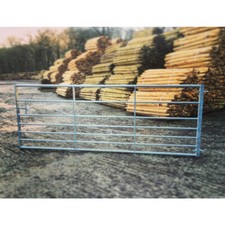 7 BAR LARGE GALVANISED FIELD GATE Farm Entrance Security Dog Lamb Safe 3ft-12ft