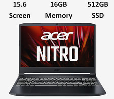 Acer Nitro 5 AN515-5 Laptop, Intel Core i5, 16GB RAM, 512GB SSD, Windows 11