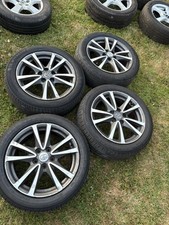 TOYOTA AVENSIS 17"  ALLOY Wheels Alloys With Tyres 42611-YY4 (W 101) Rims X4