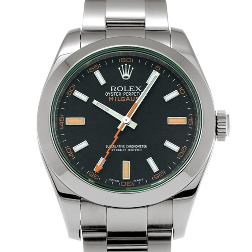 Rolex milgauss 116400gv black - rolex,
