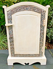 Vintage painted cupboard cabinet wall standing filigree bathroom bedroom India ?