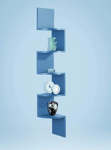 Tier corner shelf zig - tier,