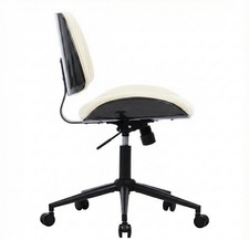 CARBON FIBRE Pattern Eames Original White  Office  Mid-century Aluminium Chair