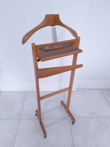 Vintage valet clothes stand - vintage,