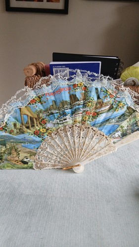 Vintage hand fan fuengirola - hand,