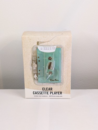 Vintage retro clear tech fm - vintage, am/fm