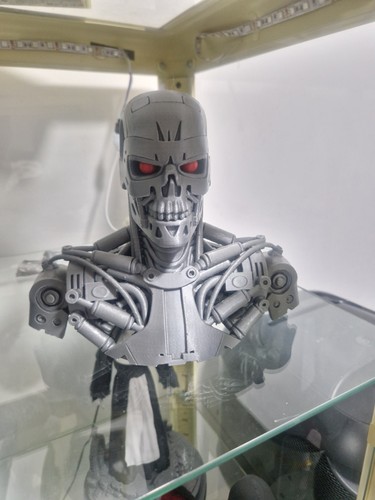 Terminator t800 bust statue - t800,
