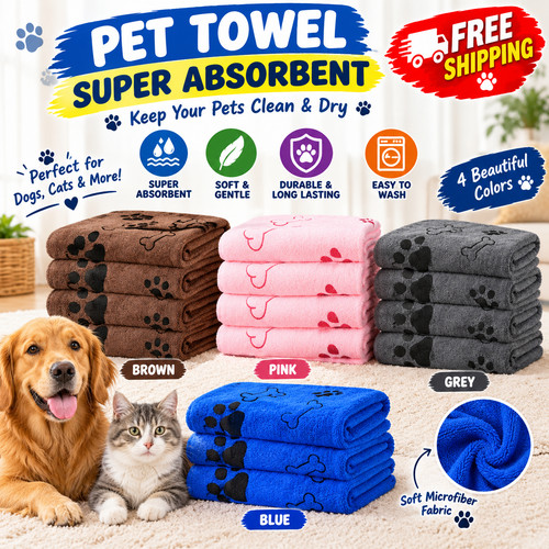 Pet bathing towels for - for, cat