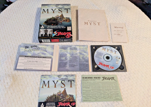 Atari jaguar myst cib - cd,