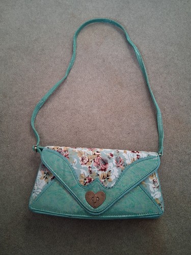 Irregular choice handbag teal - choice,