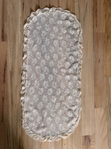 Vintage cream floral - floral, lace