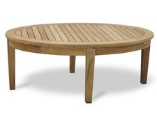 Teak Outdoor Oval Coffee Table