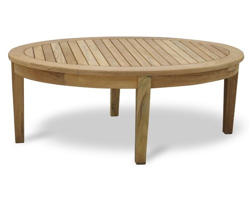 Teak outdoor oval coffee - teak,