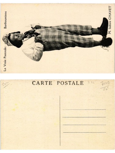 Old postcard isidore - old, ak