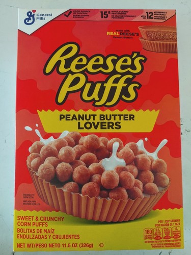 Reese puffs peanut butter - peanut,