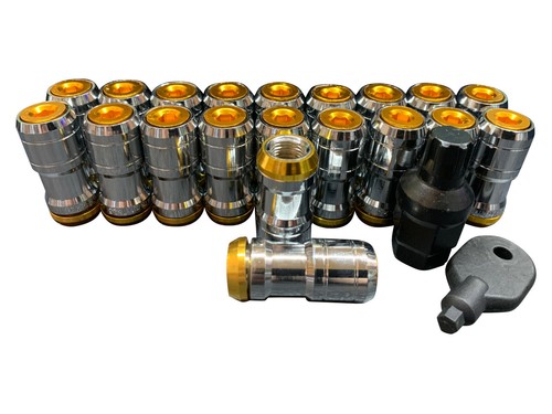 Chrome gold lug nuts for - 20,