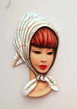 Cortendorf Wall Mask No.3715 Ceramic # 3709