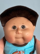HTF Cabbage Patch Kid 2002 CPK TRU Toys R Us spiky brown haired K5 cornsilk boy