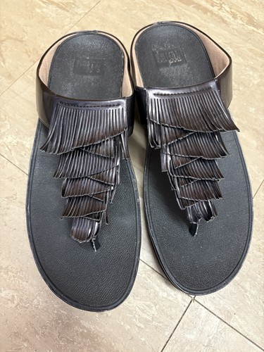 Fitflop black metallic - uk,