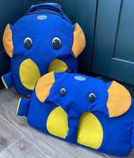 VALISE SAMSONITE TRAVEL SET SAMMIES DREAMS ELEPHANT BLUE
