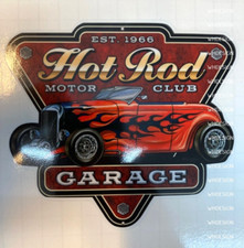 Hot Rod, custom car, sticker