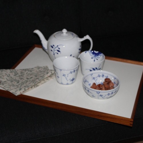 Finn juhl turning tray black - turning,